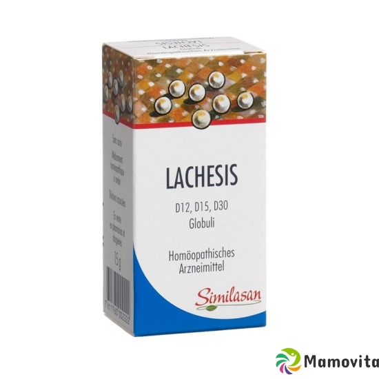 Similasan Lachesis D12/D15/D30 Globuli 15g buy online