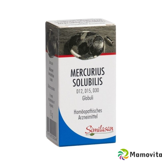 Similasan Mercurius Solub Globuli D12/d15/d30 15g buy online