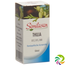 Similasan Thuja Globuli D12/D15/D30 15g