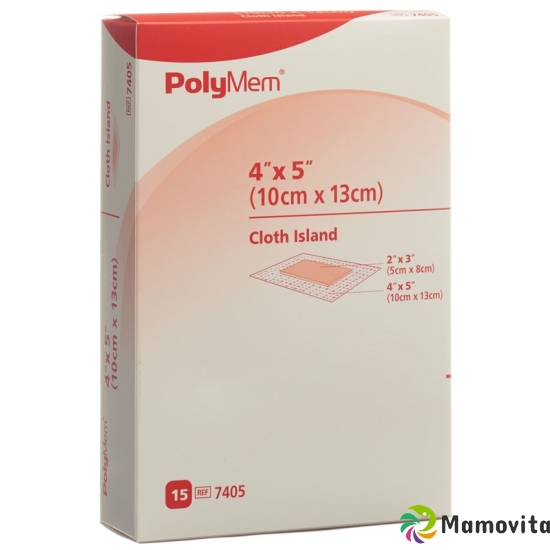 Polymem Adhesive Wound Dressing 10x13cm Non-Woven Sterile 15 X buy online