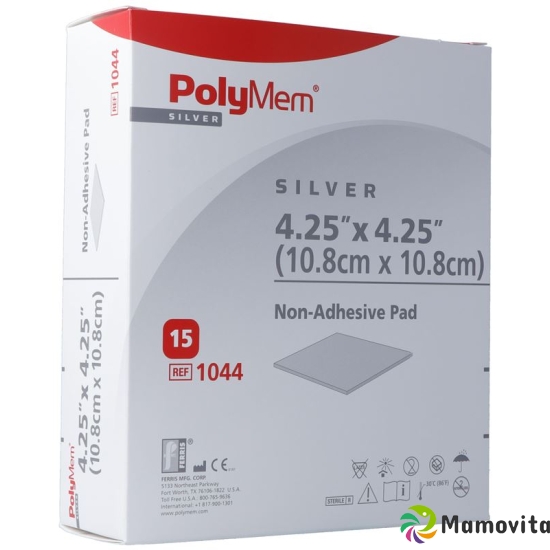 Polymem Silver Schaumv 10.8x10.8cm Non Ad St 15 X buy online