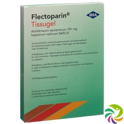 Flectoparin Tissugel 10 Pflaster