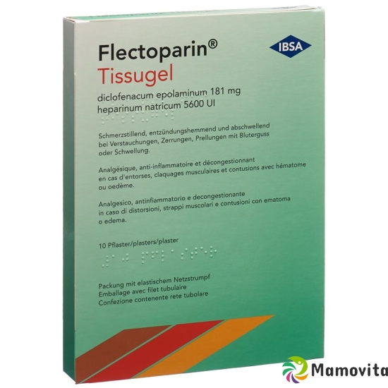 Flectoparin Tissugel 10 Pflaster buy online