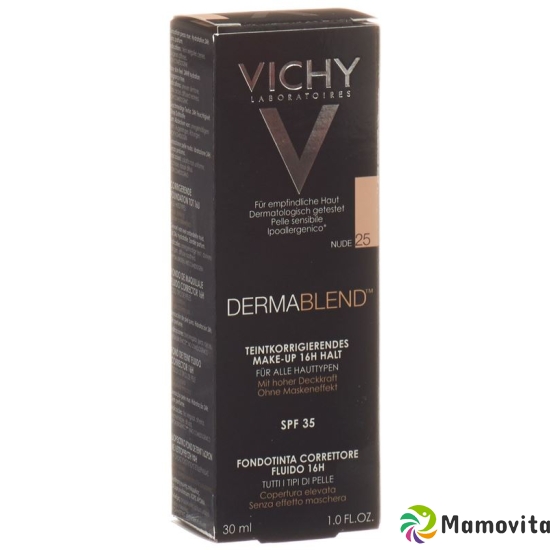 Vichy Dermablend Teintkorrigierendes Make-Up 25 Nude 30ml buy online