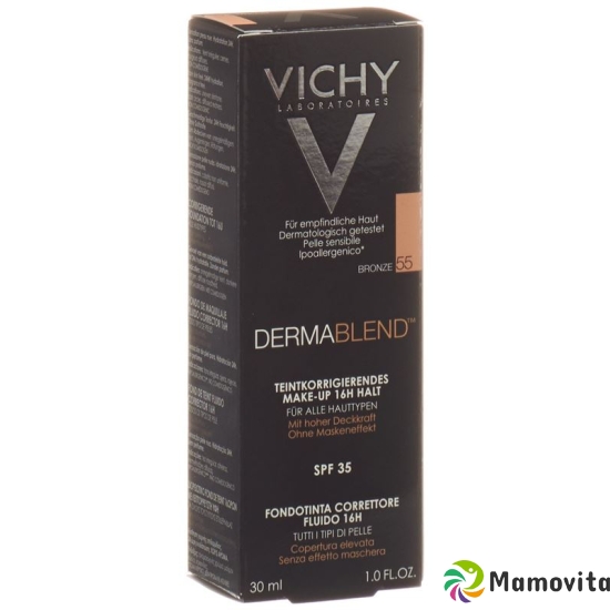 Vichy Dermablend Teintkorrigierendes Make-Up 55 Bronze 30ml buy online