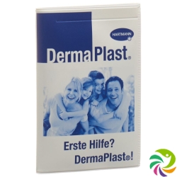 Dermaplast patch case with IVF print