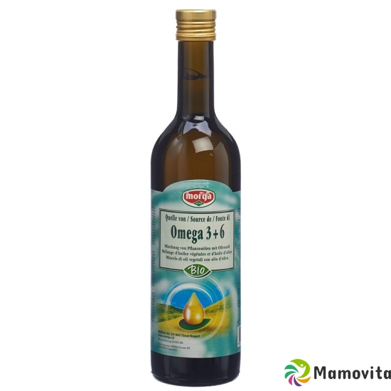 Morga Omega 3+6 Kaltgepresst Bio Speiseöl 5dl buy online