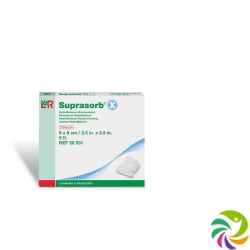 Suprasorb X Wundverband Hydrobalance 9x9cm Steril 5 Stück