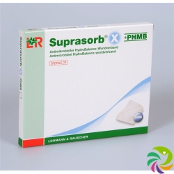 Suprasorb X + Phmb Wundverband Hydro 14x20cm Steril 5 Stück