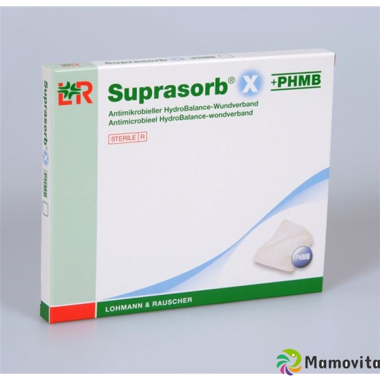 Suprasorb X + Phmb Wundverband Hydro 14x20cm Steril 5 Stück buy online