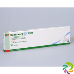 Suprasorb X + Phmb Tamponad Hydr 2x21cm Steril 5 Stück