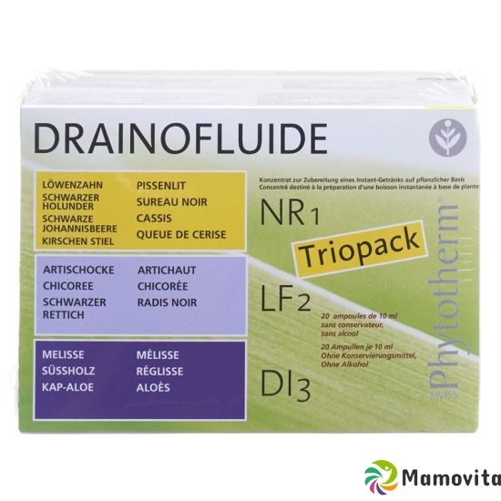 Drainofluide Pack Ass Nr 1 Lf 2 Di 3 60x 10ml buy online