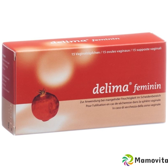 Delima Feminine vaginal suppository 15 pieces buy online