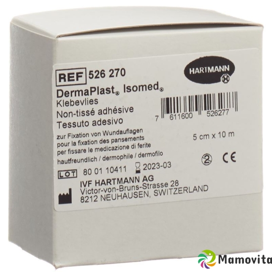 Dermaplast Isomed Klebevlies Weiss 10mx5cm Rolle buy online