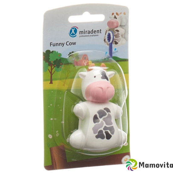 Miradent Funny Snapper Toothbrush Holder Cow buy online