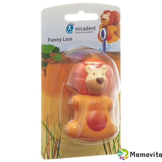 Miradent Funny Snapper Toothbrush Holder Lion buy online