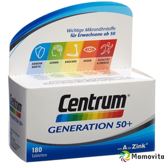 Centrum Generation 50+ von A bis Zink 180 Tabletten buy online