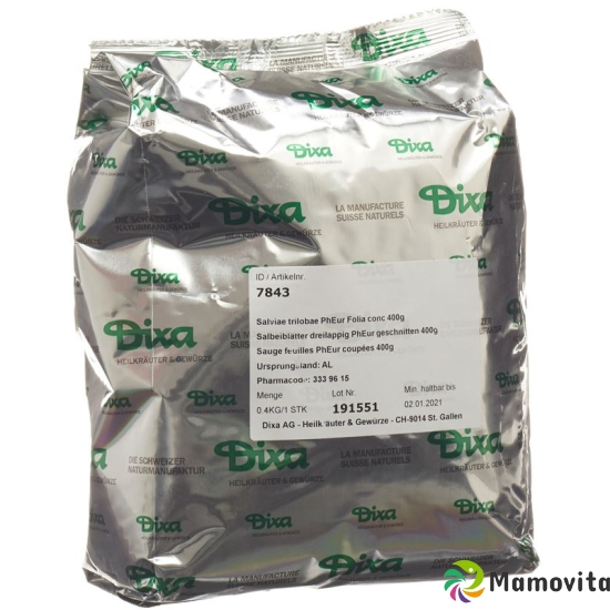 Dixa Salviae Trilobae Folia Conc Pheur 400g buy online