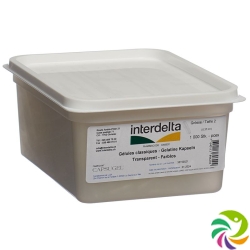 Gelatine Kapseln 2 Transparent Interdelta 1000 Stück