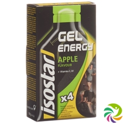 Isostar Energy Gel Apple 4 sachets 35g