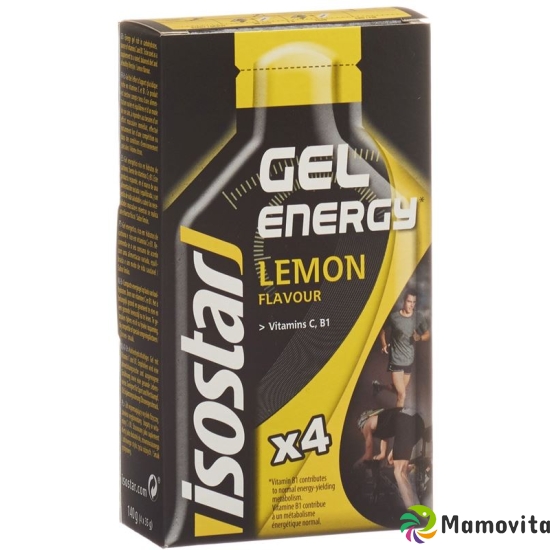 Isostar Energy Gel Lemon 4 sachets 35g buy online