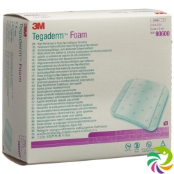 3M Tegaderm Foam Schaumkompresse 5.1x5.1cm Nicht Klebend 10 Stück