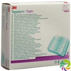 3M Tegaderm Foam Schaumkompresse 10x10cm Nicht Klebend 10 Stück