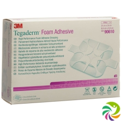 3M Tegaderm Foam Adhesive Schaumkompresse 5x5cm 10 Stück