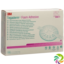 3M Tegaderm Foam Adhesive Schaumkompresse 6x7.6cm 10 Stück