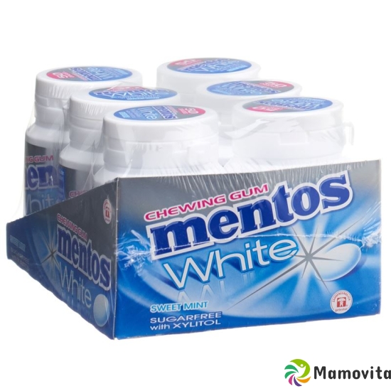 Mentos Gum White Sweetmint 6x 75g buy online