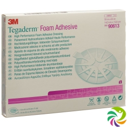 3M Tegaderm Foam Adhesive Schaumkompresse 10x11cm Oval 5 Stück