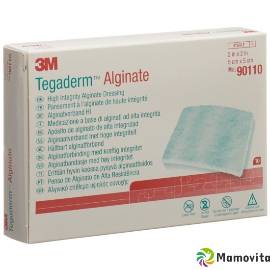 3M Tegaderm Alginate Kompresse 5x5cm 10 Stück buy online