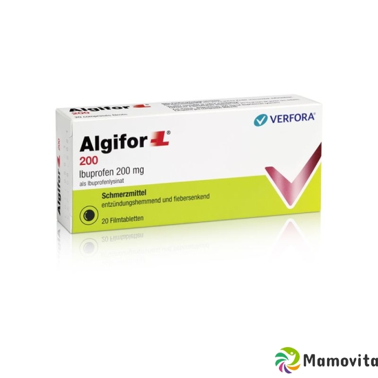 Algifor L 200mg 20 Filmtabletten buy online