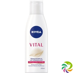 Nivea Visage Vital Verwöhnende Reinigungsmilch 200ml