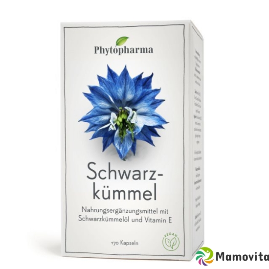 Phytopharma Schwarzkümmelöl Kapseln 500mg 170 Stück buy online