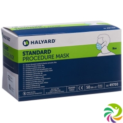 Tecnol Procedure Mask Protect Blau Typ Iir 50 Stück