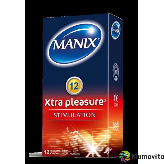 Manix Xtra Pleasure Präservative 12 Stück buy online