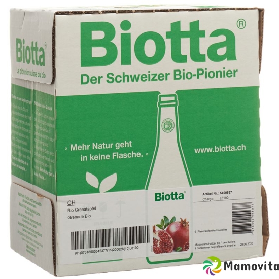 Biotta Bio Granatapfel 5dl buy online