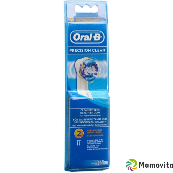 Braun Oral B Aufsteckbüste Precision Clean 2 Stück buy online