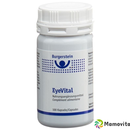 Burgerstein EyeVital capsules 100 pieces buy online