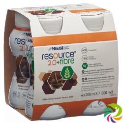 Resource 2.0 Fibre Drink Kaffee 4x 200ml