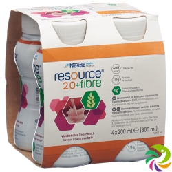 Resource 2.0 Fibre Drink Sommerfrüchte 4x 200ml