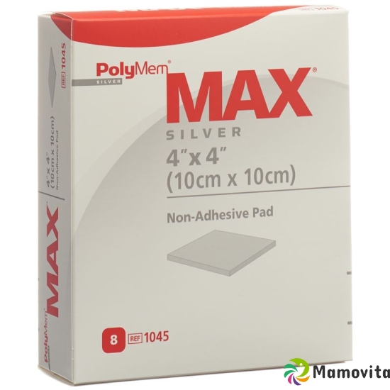 Polymem Max Silver Superabsorber 10x10cm 8 Stück buy online