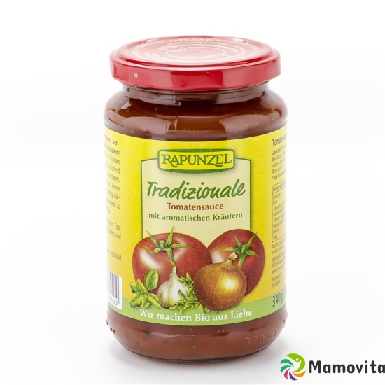 Rapunzel Tomatensauce Tradizionale Glas 340g buy online