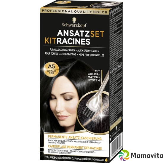 Schwarzkopf Ansatzset Schwarz Flasche 22ml buy online