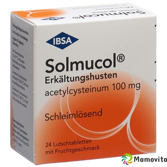 Solmucol 100mg 24 Lutschtabletten buy online