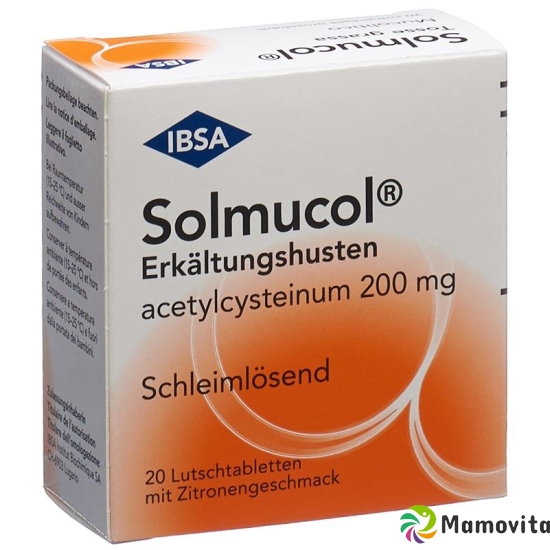 Solmucol 200mg 20 Lutschtabletten buy online