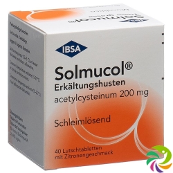 Solmucol Erkältungshusten Lutschtabletten 200mg 40 Stück