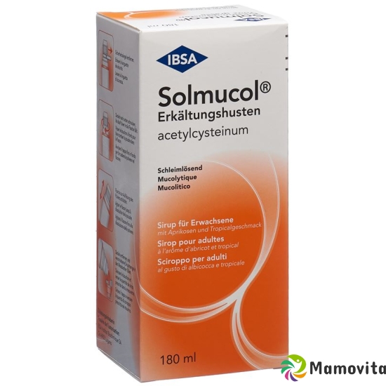 Solmucol Sirup für Erwachsene 180ml buy online