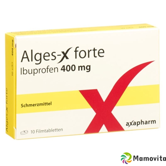 Alges-x Forte 400mg 10 Filmtabletten buy online